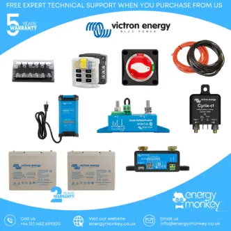 Camper Basic Electrics 12v 200ah AGM