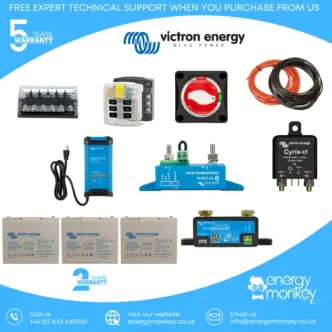 Camper Basic Electrics 12v 300ah AGM