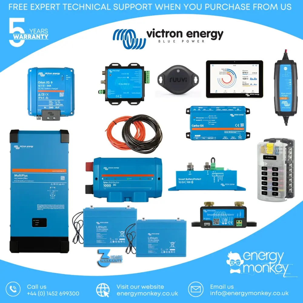 Camper Pro Electrics 12v 3kVA Smart Lithium