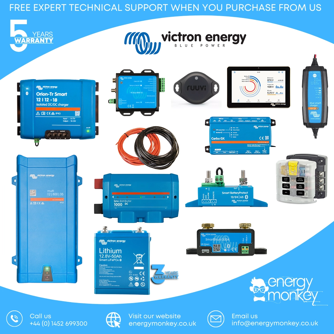 Camper Pro Electrics 12v 800VA Smart Lithium