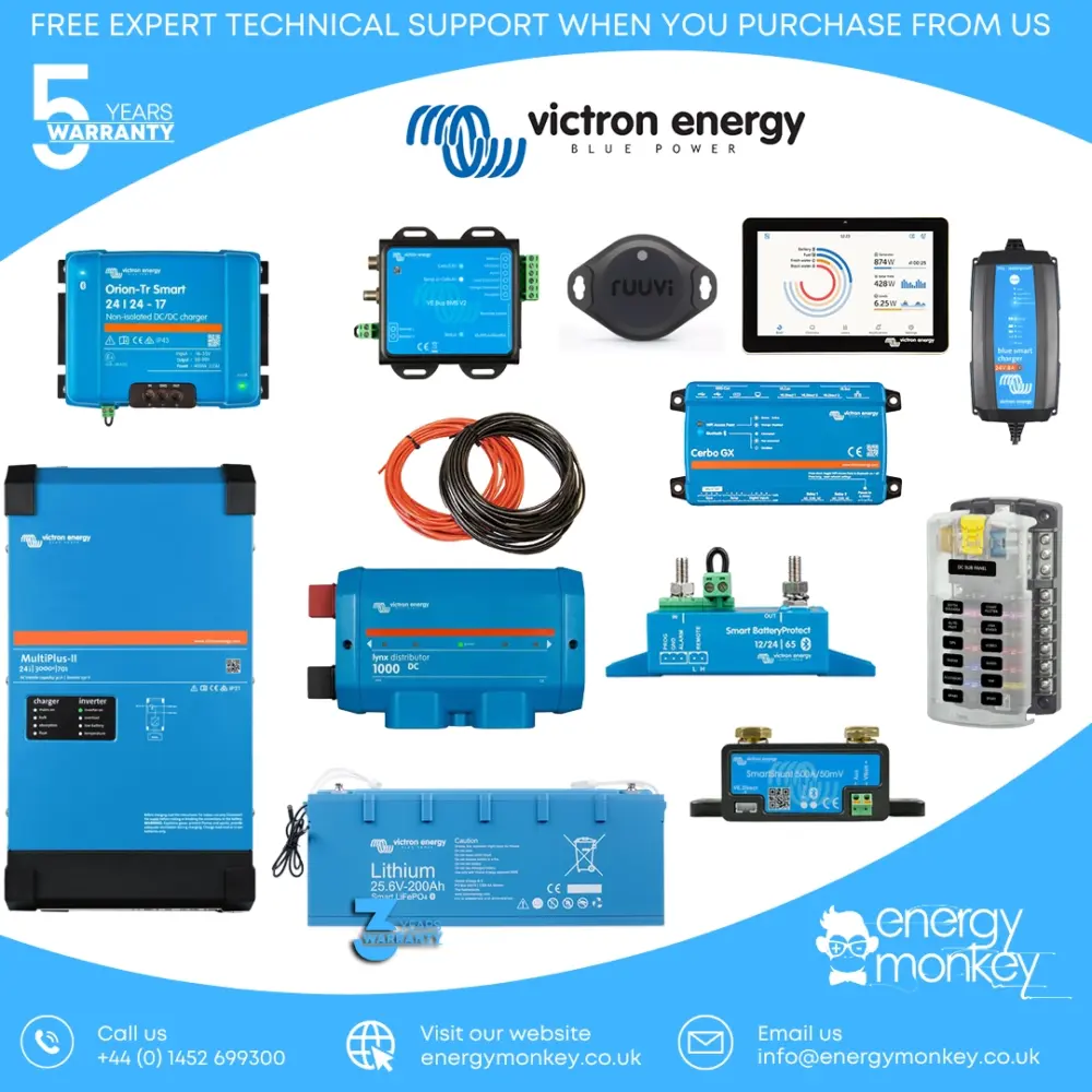 Camper Pro Electrics 24v 3kVA Smart Lithium