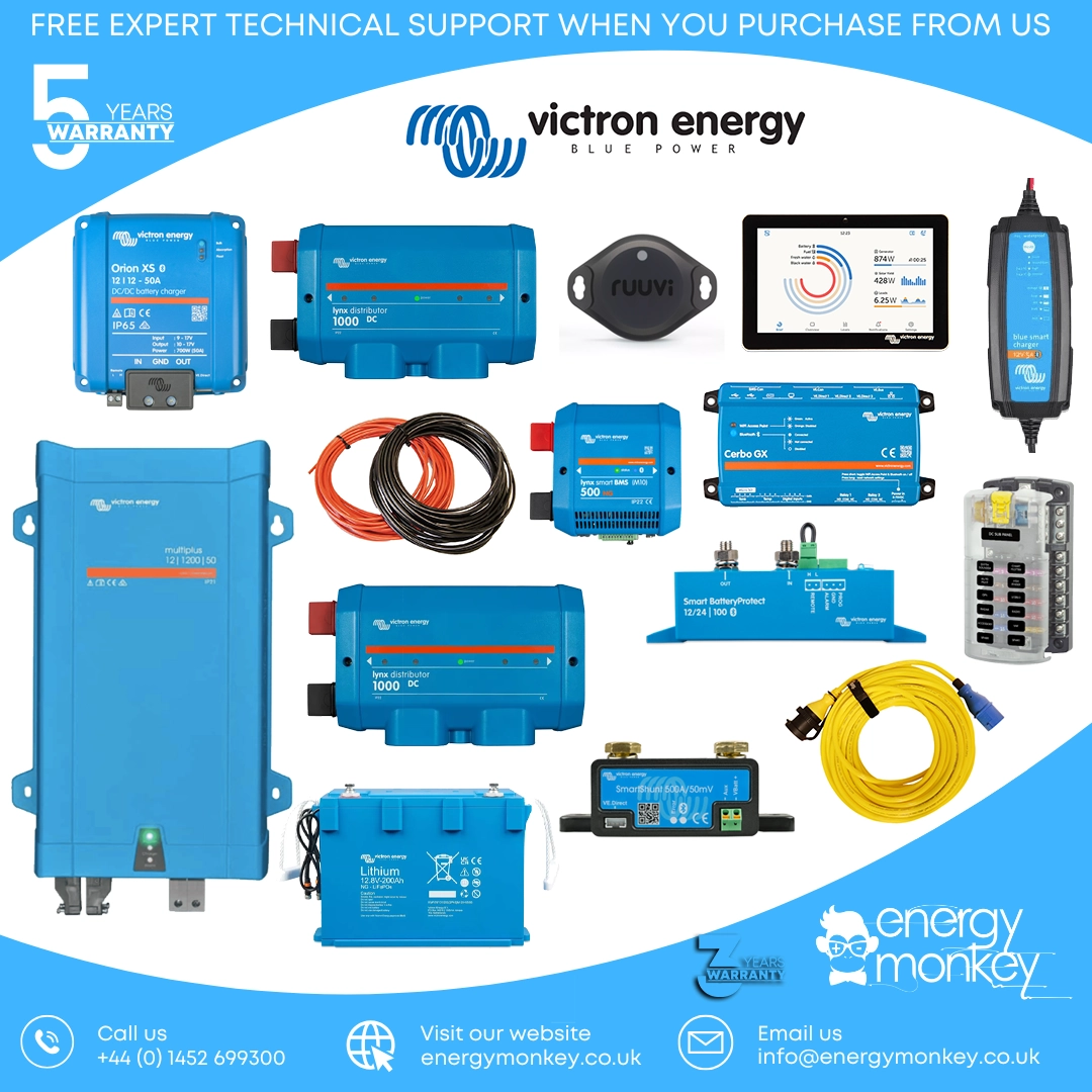 Camper Ultimate Electrics 12v 1.2kVA NG Lithium
