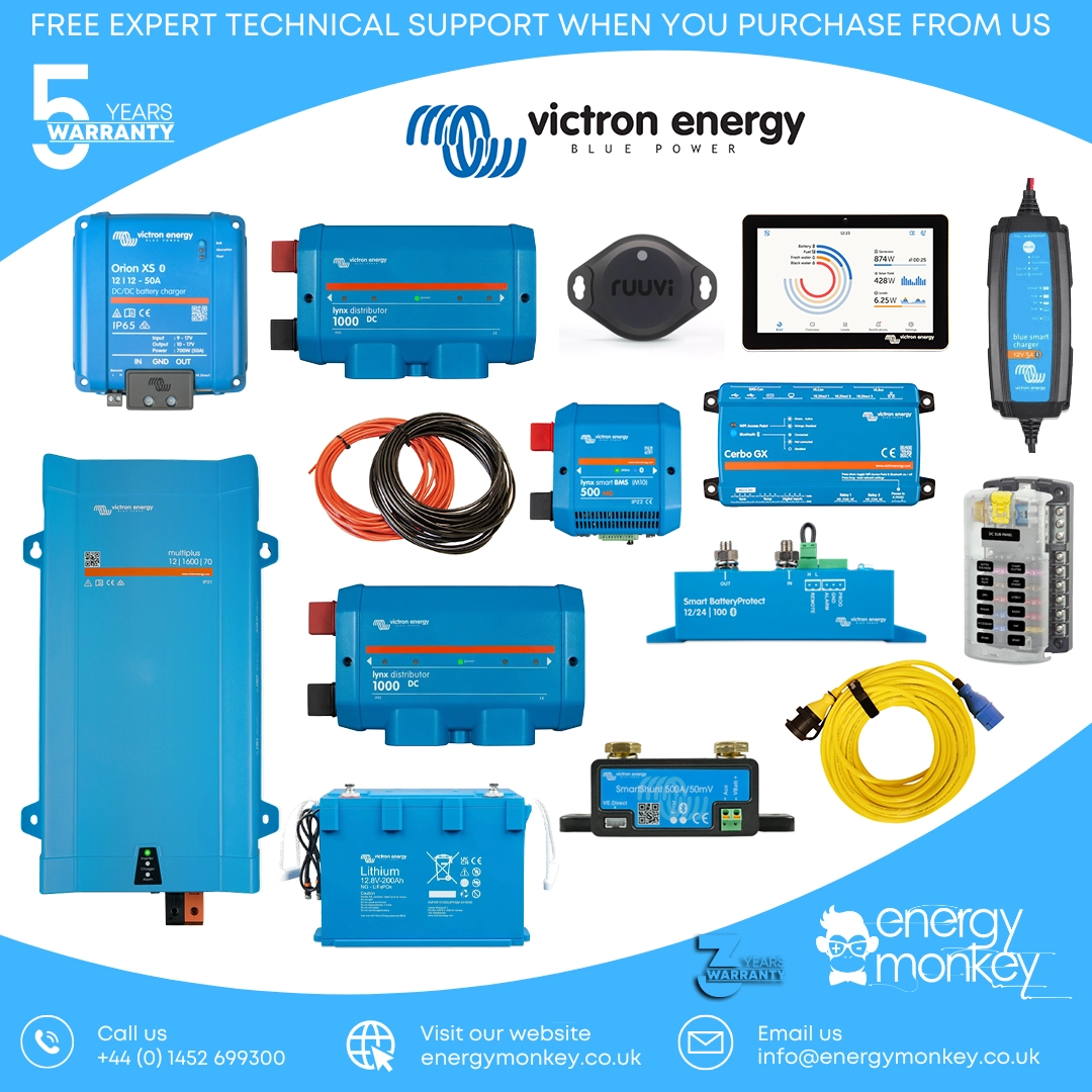 Camper Ultimate Electrics 12v 1.6kVA NG Lithium