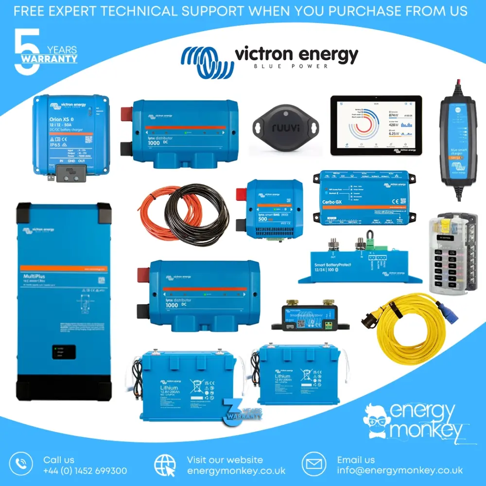 Camper Ultimate Electrics 12v 2kVA NG Lithium