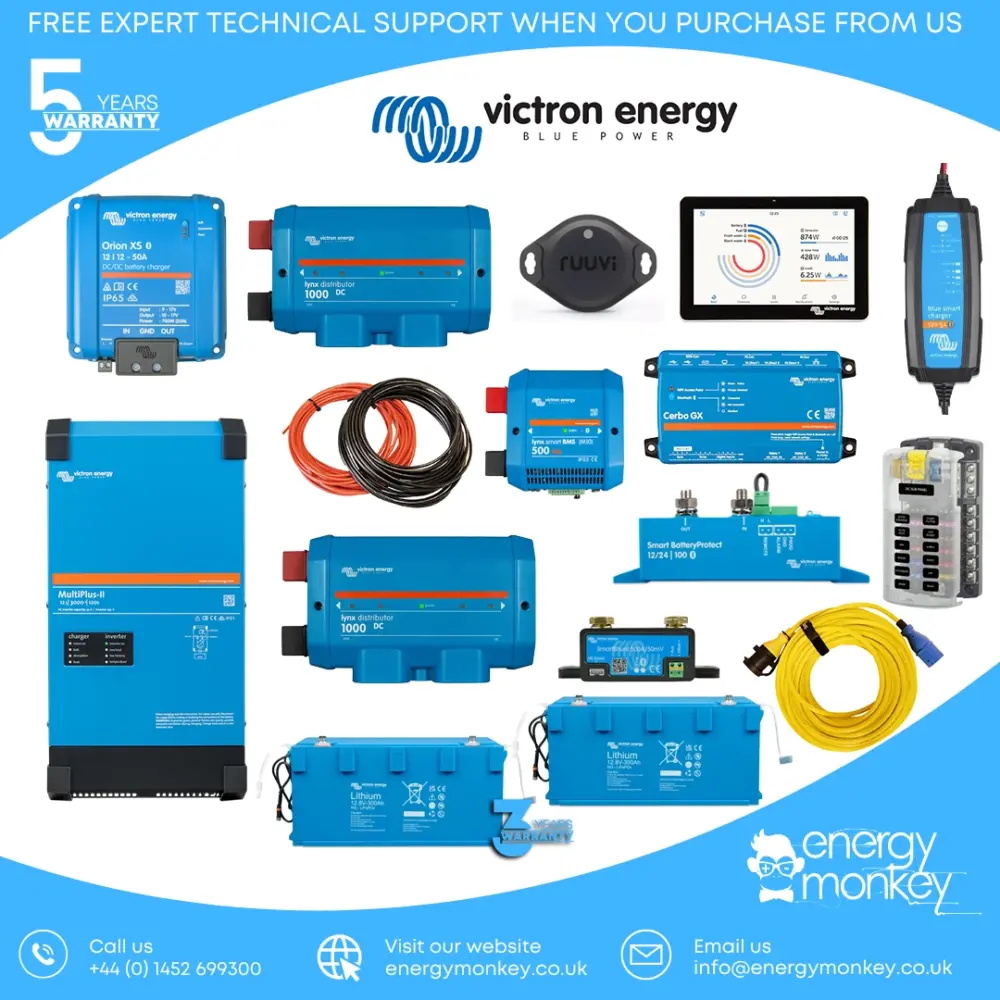 Camper Ultimate Electrics 12v 3kVA NG Lithium
