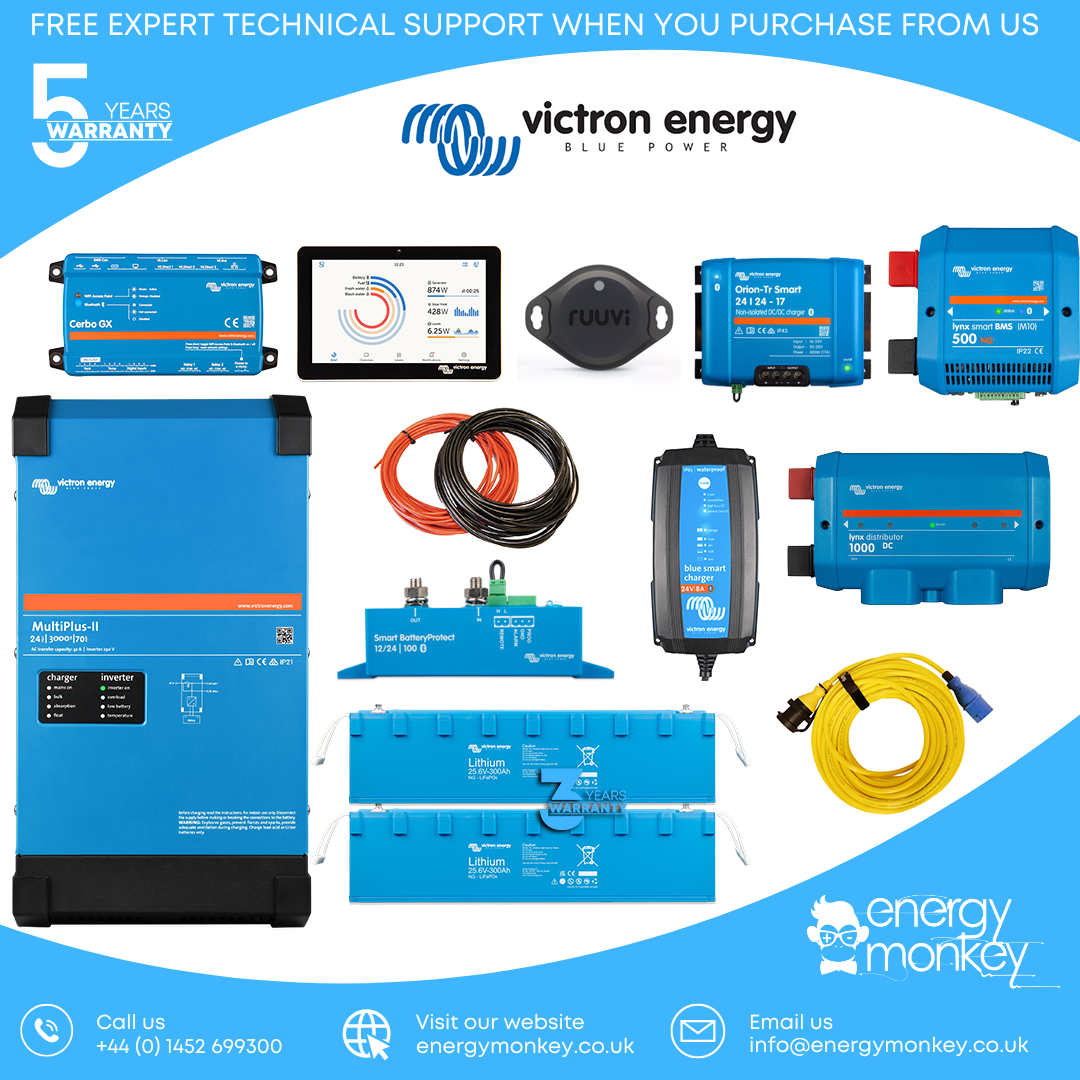 Camper Ultimate Electrics 24v 3kVA NG Lithium