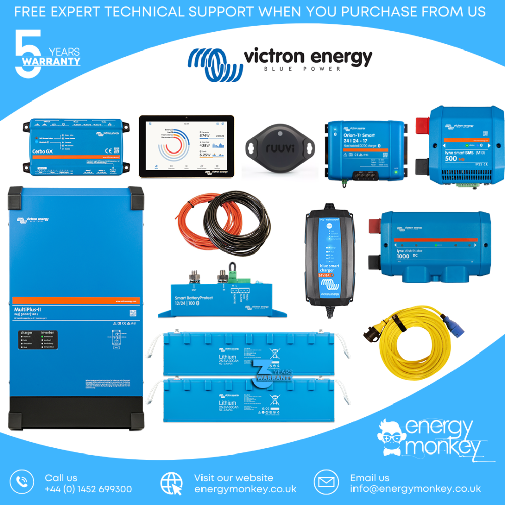 Camper Ultimate Electrics 24v 5kVA NG Lithium