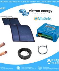 150w Flexible Solar Add-On Kit (2x 75w)