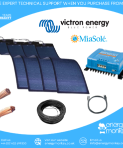 300w Flexible Solar Add-On Kit (4x 75w)