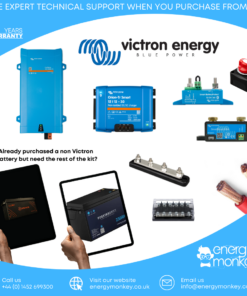 Camper Basic+ Electrics 12v 1.6kVA compatible with alternative batteries like Fogstar & Roamer