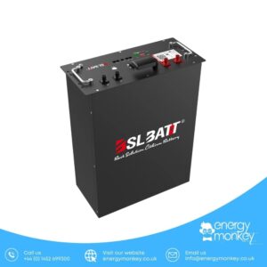 Alternative view of B-LFP48-200E Server Rack Battery – 51.2V 10.24kWh