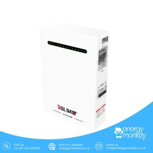 Alternative view of Li-PRO 5120 Wall-Mounted Battery – 51.2V 5.12kWh