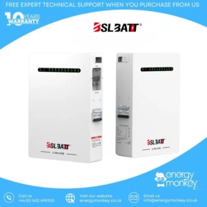 Li-PRO 5120 Wall-Mounted Battery – 51.2V 5.12kWh