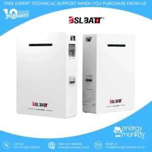 LI-PRO 15360 Wall-Mounted Battery – 51.2V 15.36kWh