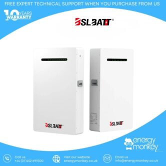 B-LFP48-200PW Wall-Mounted Battery – 51.2V 10.24kWh