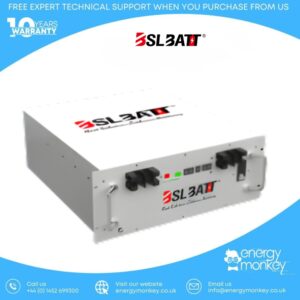 BSLBATT® 4.8kWh Rack Mounted Battery (B-LFP48-100)