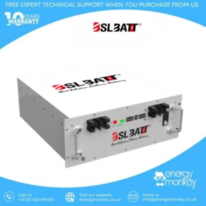 BSLBATT® 2.4kWh Rack Mounted Battery (B-LFP48-50)