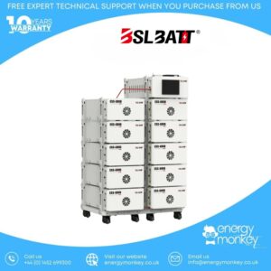 ESS-GRID S205 – High-Voltage Energy Storage (512 V–819 V, 105–167 kWh)