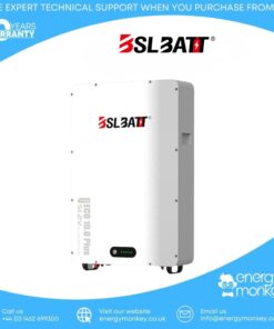 10kWh 51.2V IP65 Home Wall Mounted Solar Battery