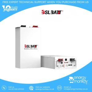 B-LFP48-300E Server Rack Battery – 51.2V 15.36kWh