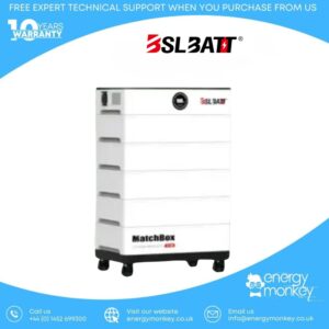 Matchbox HVS – High-Voltage Stackable Solar Battery (307 V–716 V, 10 Wh–37 kWh)