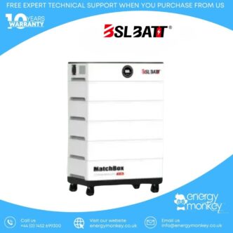 Matchbox HVS – High-Voltage Stackable Solar Battery (307 V–716 V, 10 Wh–37 kWh)